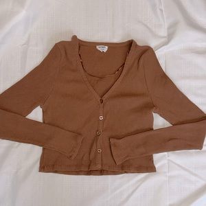 Cotton On Ribbed Cropped Top